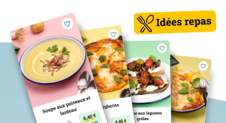 Vos idées repas en 1 clic